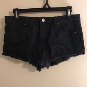 Forever 21 Lace Side Shorts